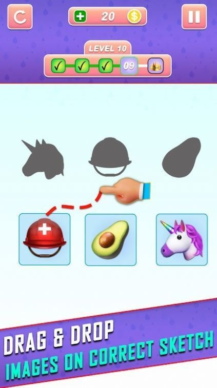 表情拼图配对Emoji Puzzle1
